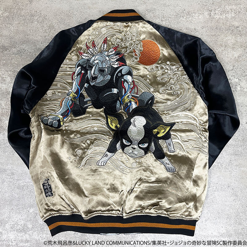 Karakuri Soul x JOJO'S BIZARRE ADVENTURE IGGY Sukajan Beige