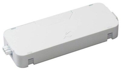 Kichler Lighting 10570WH, Wire Module Box for Sheathed Cable Cabinet Light, 1pc