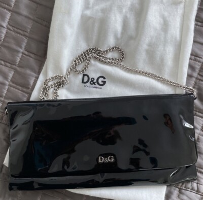 MINT: Dolce & Gabbana Authentic D&G Sasha Envelope Clutch Purse w