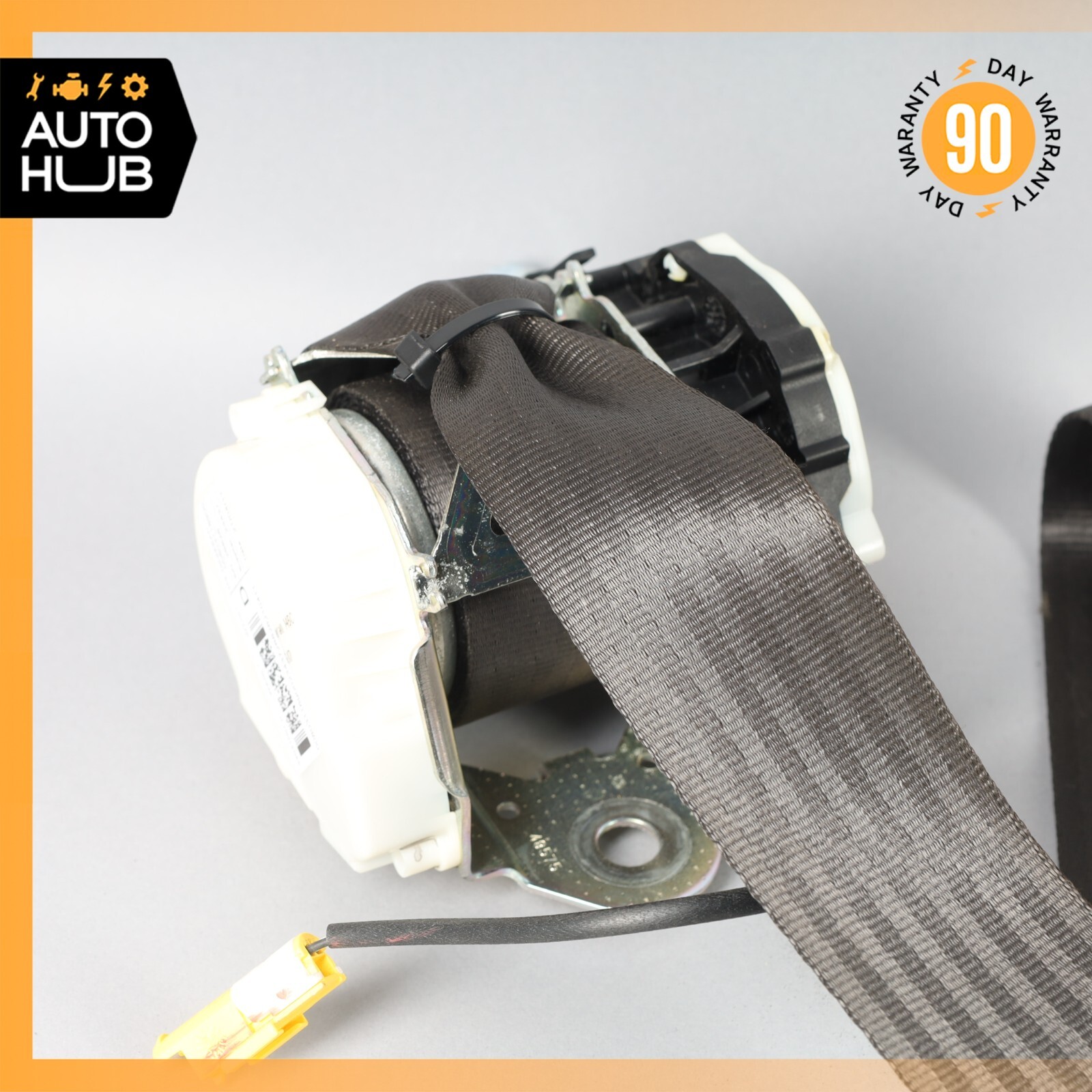 08-18 Maserati GranTurismo M145 Coupe Front Right Side Seat Belt Black OEM 61k