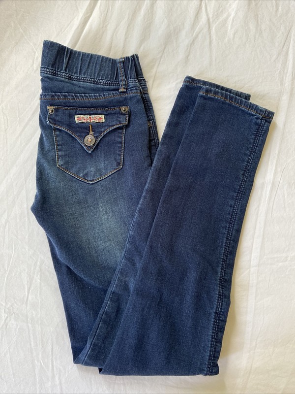 Hudson Girls Pull-on Skinny Jeans, Size 12