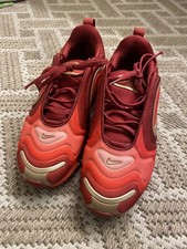 Nike Air Max 720 AQ3195 600 Shoes Youth Size US 5Y Crimson Red Bronze
