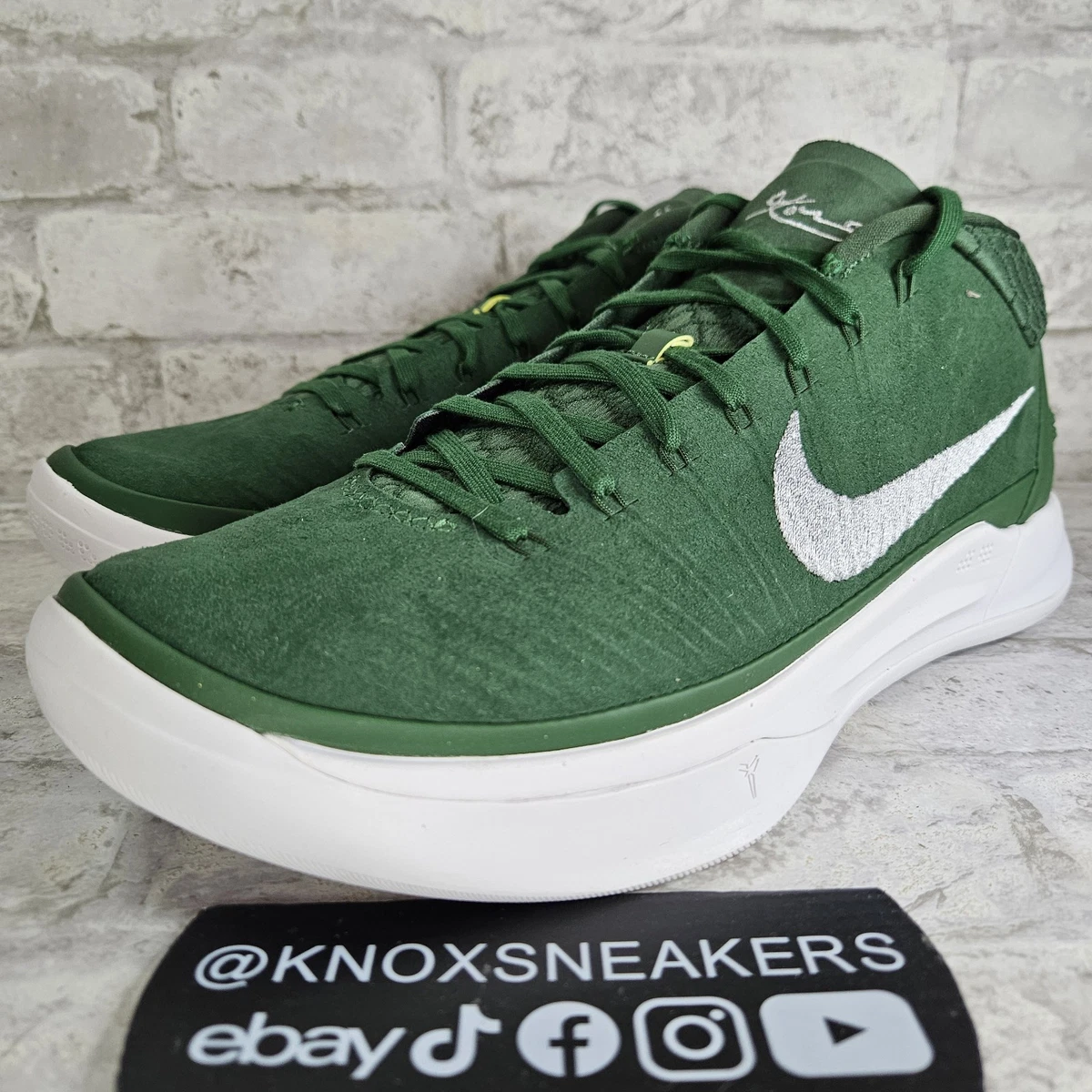 Nike Kobe A.D. TB White Gorge Green for Sale | Authenticity