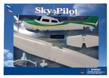 NewRay 1:42 Cessna 172 Skyhawk with Wheel Diecast Aircraft,,