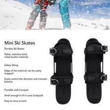 Mini Ski Skates Mini Ski Shoes Adjusable Skiboards Attach to Skis Boots