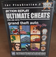 Sony PlayStation 2 Action Replay Ultimate Cheats For Grand Theft Auto Vice City