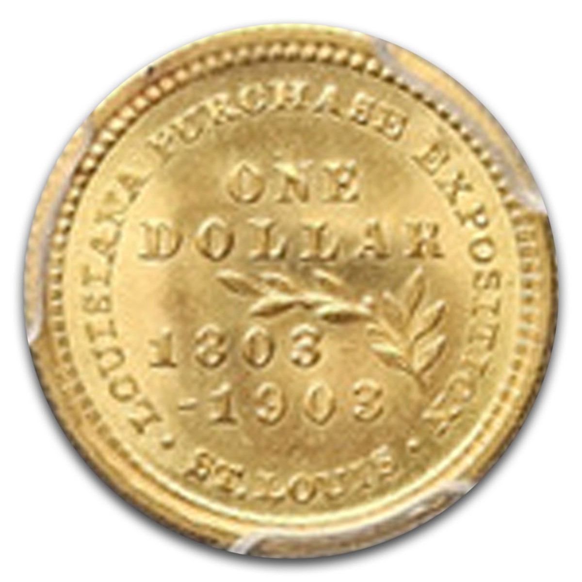 1903 Gold $1.00 Louisiana Purchase McKinley MS-67+ PCGS CAC | eBay
