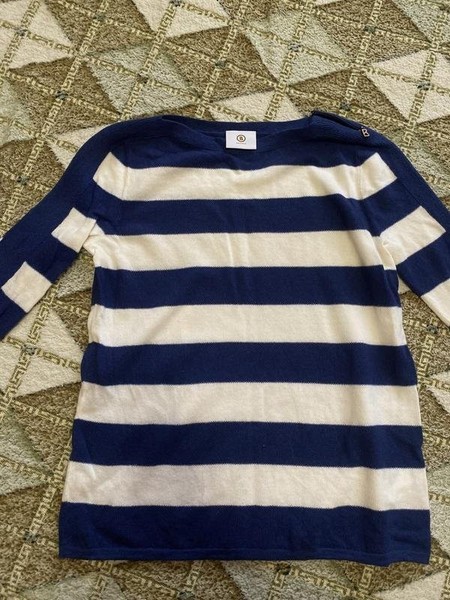 Women Bogner Sweater Navy Wool 36 / S / 44