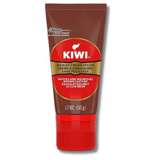 KIWI No Buff Cream Polish Brown Leather Shoe ...