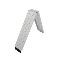 Aluminum 76 Folding Loading Ramp Lawnmower Atv Truck Motorcycle Ramp Bike