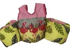 Body Glove Kids Paddle Pals Life Jacket Vest flamingo 33-55 Ib.