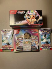 Pokemon TCG Lot Prismatic Evolutions Surprise Box, Blister, Paldea Packs New