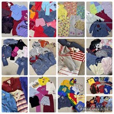 Huge 100 Piece Vintage Kids Clothing Lot Y2K 00s 90s 80s Boys Girls Oshkosh