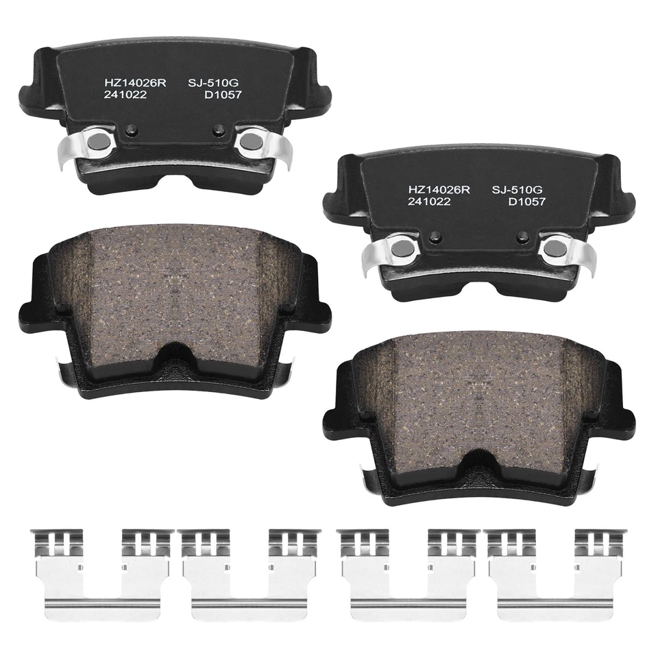 Pastillas de freno traseras de cerámica para Dodge Charger Magnum Chrysler 300 2005-2013 SCD1057 Foto 2 de 4