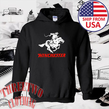 Winchester Guns Pistols Rifle Firearms Men's Black Size S-3XL