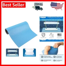HYDROTOOLS 45''x50'' Non-Slip Pool Ladder Mat: Ultimate Safety & Protection