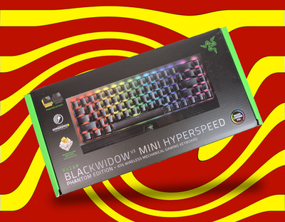 Razer BlackWidow V3 Mini Hyperspeed Phantom Edition 65% Wireless