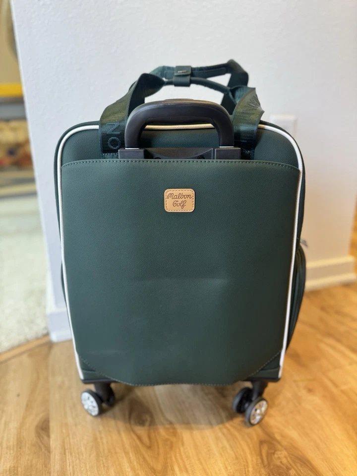 Malbon 高尔夫手提袋行李箱高尔夫包绿色 — 第 3/4 张图片