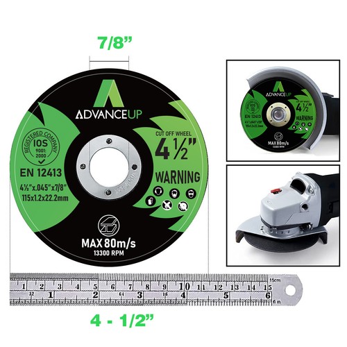 55-Pack 4-1/2 Inch Cut-Off Wheels, Professional Cutting Discs for Angle Grinder - 第 4/5 張圖片
