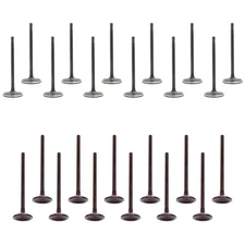 DNJ Engine 12 Intake & 12 Exhaust Valves Kit for Ascender Envoy Trailblazer L6