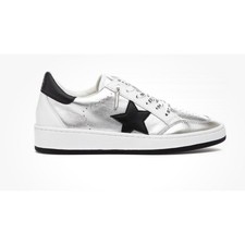 VINTAGE HAVANA CRISTO SNEAKER WASHED SILVER SZ 8
