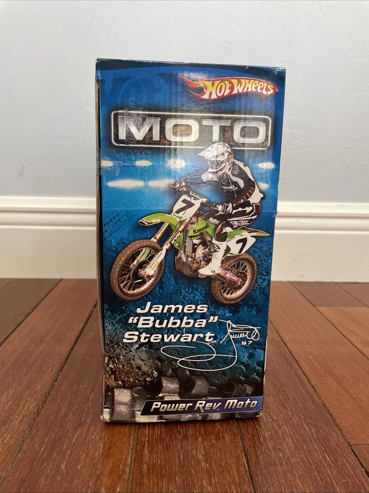 Juguete James Stewart Power Rev Moto Hot Wheels Foto 2 de 4