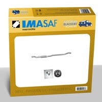 Imasaf Auspuff Mittelrohr + Anbauteile für Fiat Freemont 2.0 JTD 4X4 -2013