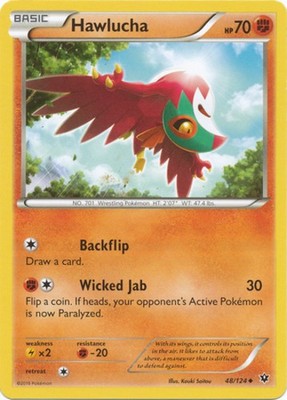 Hawlucha - 48/124 - Uncommon - Lightly Played