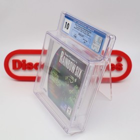 Sega Dreamcast TOM CLANCY'S RAINBOW SIX - PERFECT GRADED CGC 10 A++! NEW Sealed!