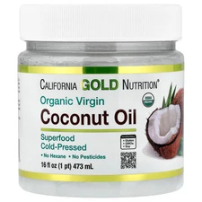 Organic Coconut Oil, Extra Virgin, Unrefined, Certified USDA Organic,