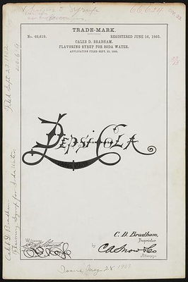 #ad #ad Caleb D. Bradham for Pepsi Cola brand Flavoring Syrup for Soda Water $12.99