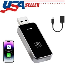 USB Wireless CarPlay For iPhone Android Wireless Carplay Dongle Plug Play