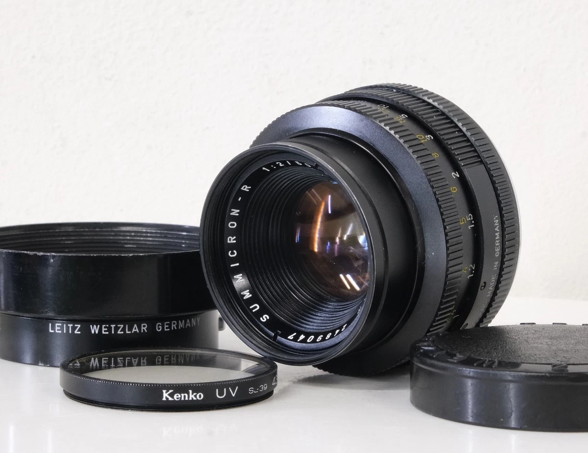 【整備済み】Summicron R 50mm f2 2カム Summicron-R 50mm f2 (R cam) – FLASHBACK CAMERA
