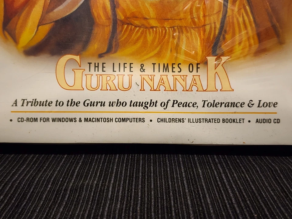 The Life & Times of Guru Nanak CD-ROM & Audio CD Pack 1997 Windows Mac Vintage - Image 2 of 4
