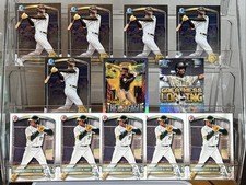 2025 Bowman Draft Leo De Vries Prospect Chrome lot of 12. 7 chrome + 5 paper