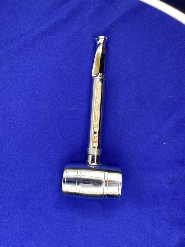 Vintage Barware: Jigger, Ice Hammer, Cork Screw, Bottle Opener  W/Drink Recipes