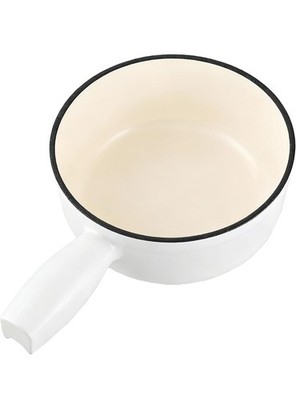 Swissmar Lugano Cast Iron Cheese Fondue Pot Replacement, 2 QT / 2 L   Compatible