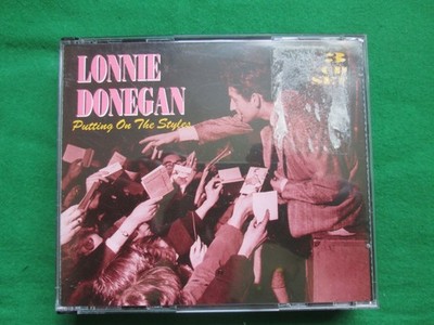 LONNIE DONEGAN - PUTTING ON THE STYLES - 1992 SEQUEL RECORDS - 3 X CD SET