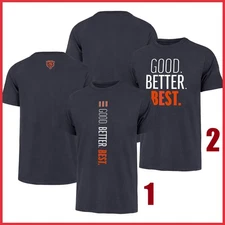 HOT NEW - Chicago Bears Good. Better. Best. Unisex T-Shirt Reprint Gildan