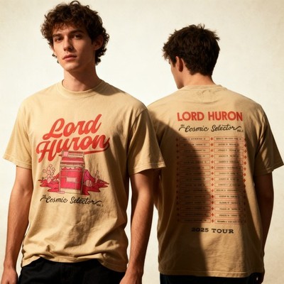 NEW!!! Lord Huron Cosmic Selector 2025 Tour reprint Shirt