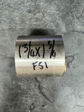 stainless steel bar 1- 3/4" dia x 1 -3/4 inches long marine grade f51/duplex