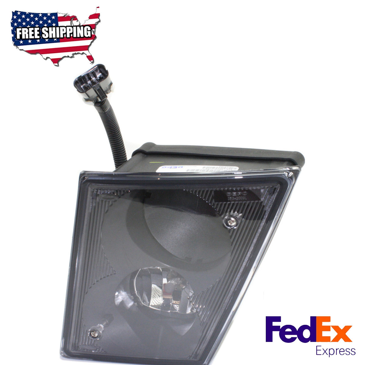 2003-2015 Volvo VNL VNM Halogen Driver Side Fog Light