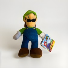 Luigi Plush Super Mario Jakks Pacific 10 inch Stuffed Toy Nintendo New with tag