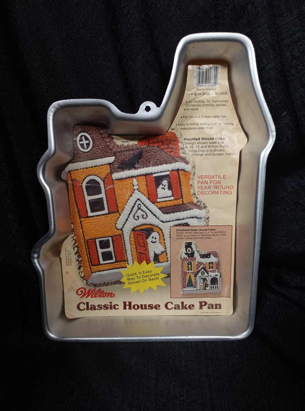 Wilton Classic House cake pan / Haunted house / 2105-5370 *A1