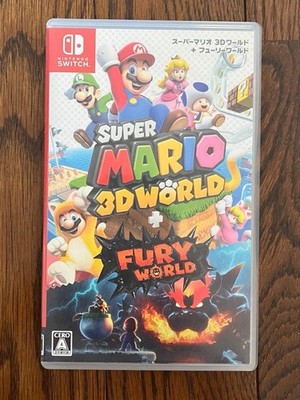SW Nintendo Switch Super Mario 3D World Fury World Japanese Video Game Japan