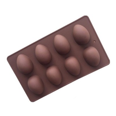 8 Easter Egg Shape Cake Soap Mold Silicone Mould Chocolate Decoration Baking Dec