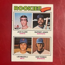 vintage MLB Baseball C-E Rookies inserts 