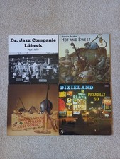 DR. JAZZ COMPANIE LÜBECK, PICCADILLY SIX, BAVARIAN JAZZ CATS, BARRELHOUSE../LP'S
