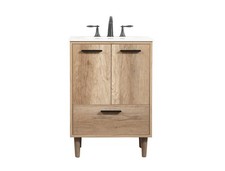 Elegant Lighting VF47024 Baldwin 24" - Wood