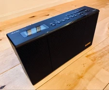 TOSHIBA Aurex CD Radio TY-AN2 Black Used Excellent Condition